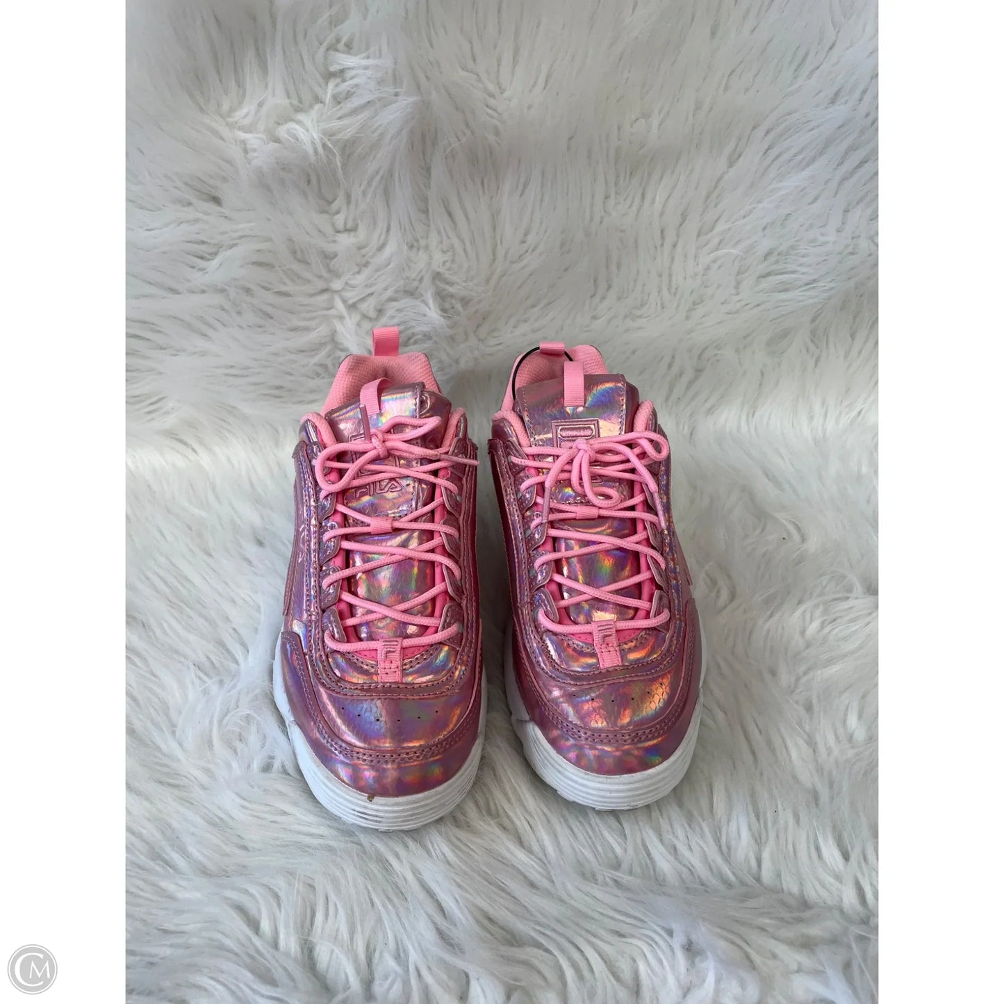 Shoes Sneakers By Fila In Pink, Size: 9.5