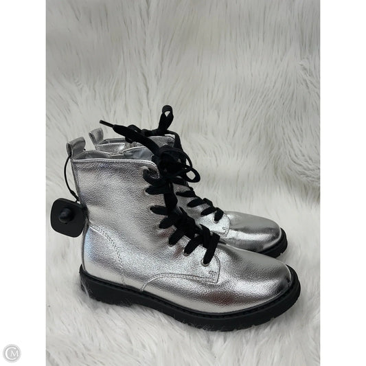 Boots Combat By THERE ABOUTS In Silver, Size: 6