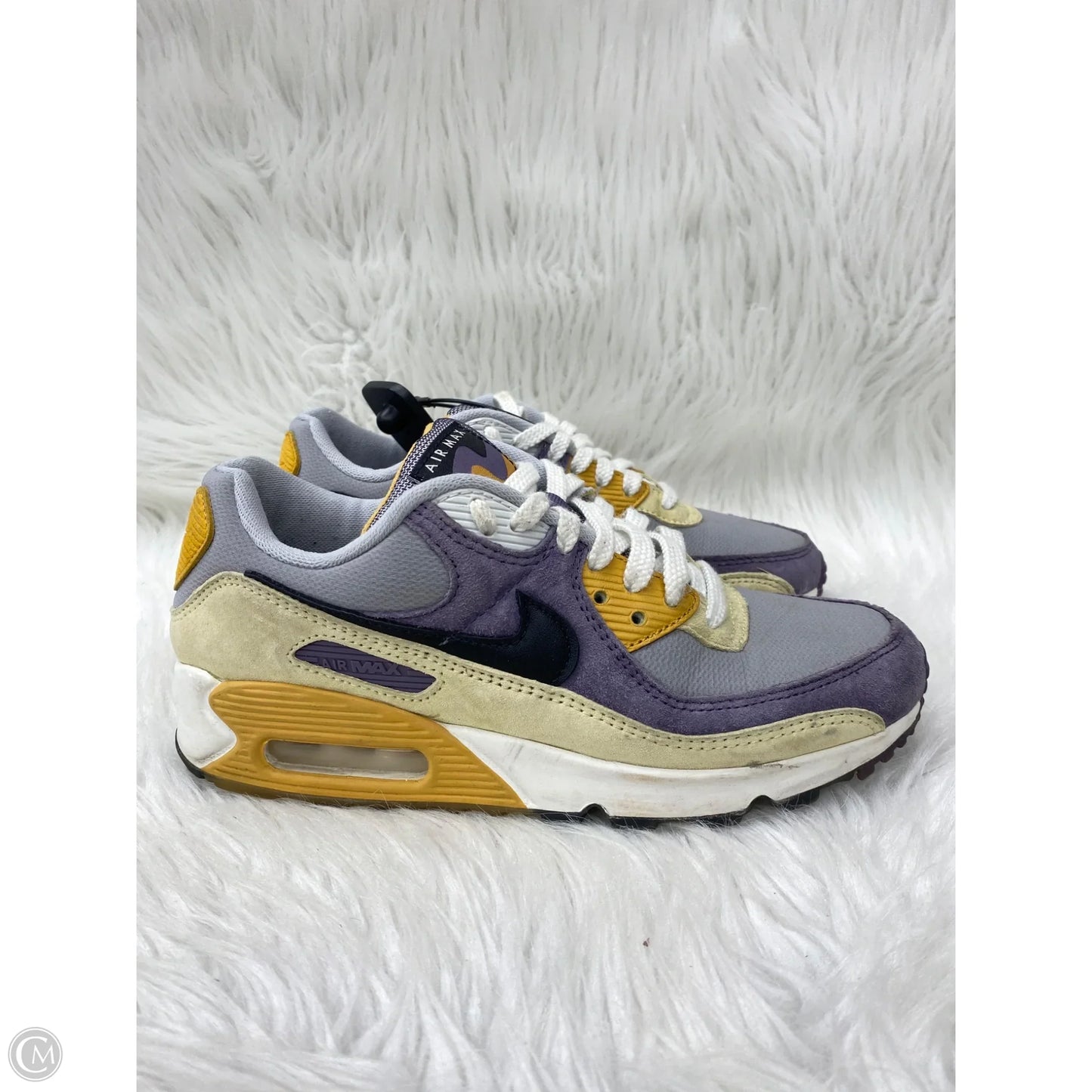 Shoes Sneakers By Nike In Green & Purple, Size: 7.5