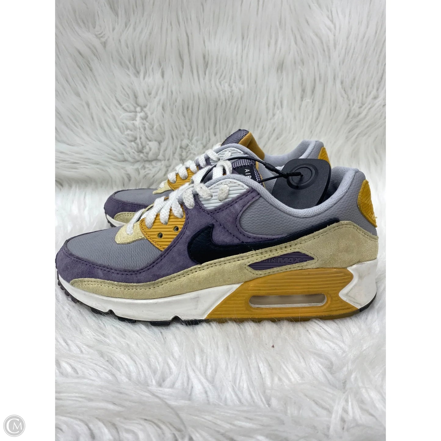 Shoes Sneakers By Nike In Green & Purple, Size: 7.5