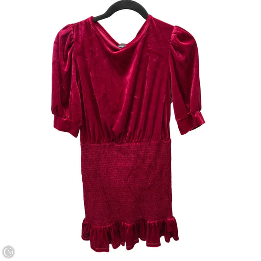 Dress Casual Short By Shein In Red, Size: S