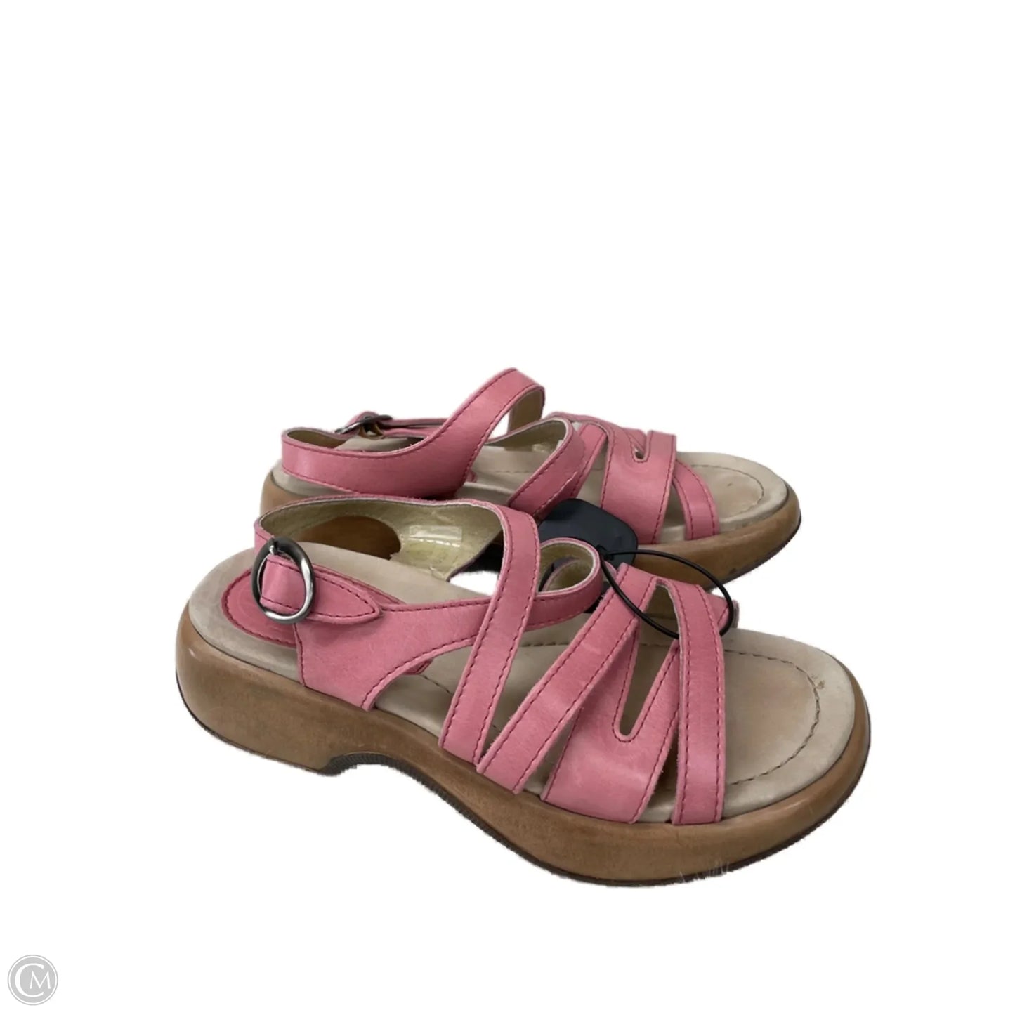 Sandals Heels Wedge By Danskin In Pink, Size: 6