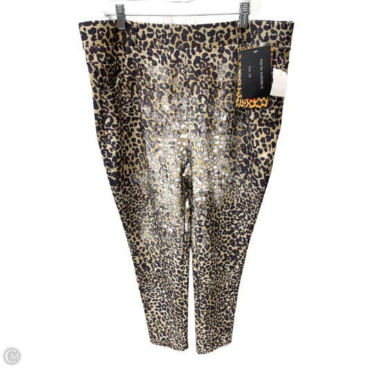 Pants Leggings By Clothes Mentor In Animal Print, Size: 24