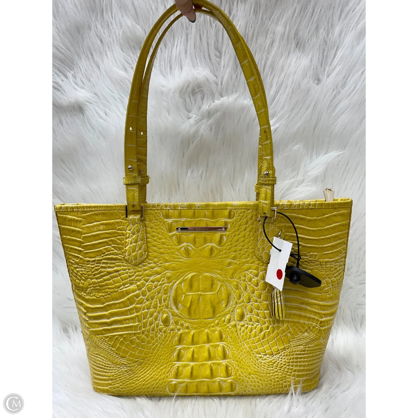 Handbag Designer By Brahmin, Size: Medium