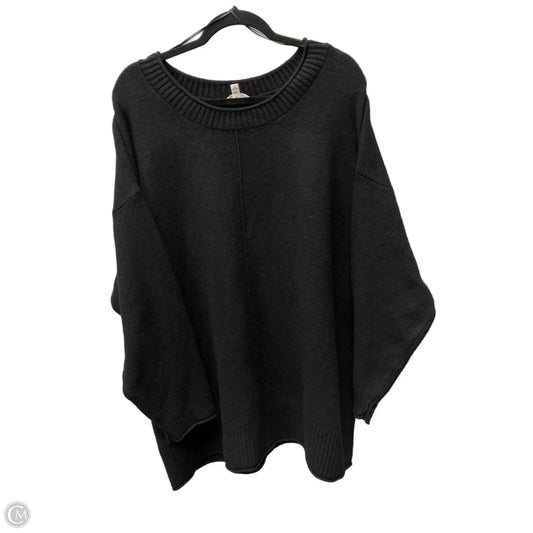 Sweater By Terra & Sky In Black, Size: 3x