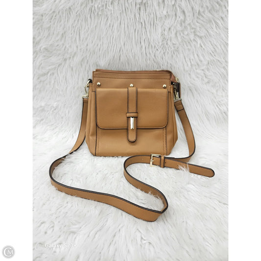 Crossbody Leather By Clothes Mentor, Size: Medium