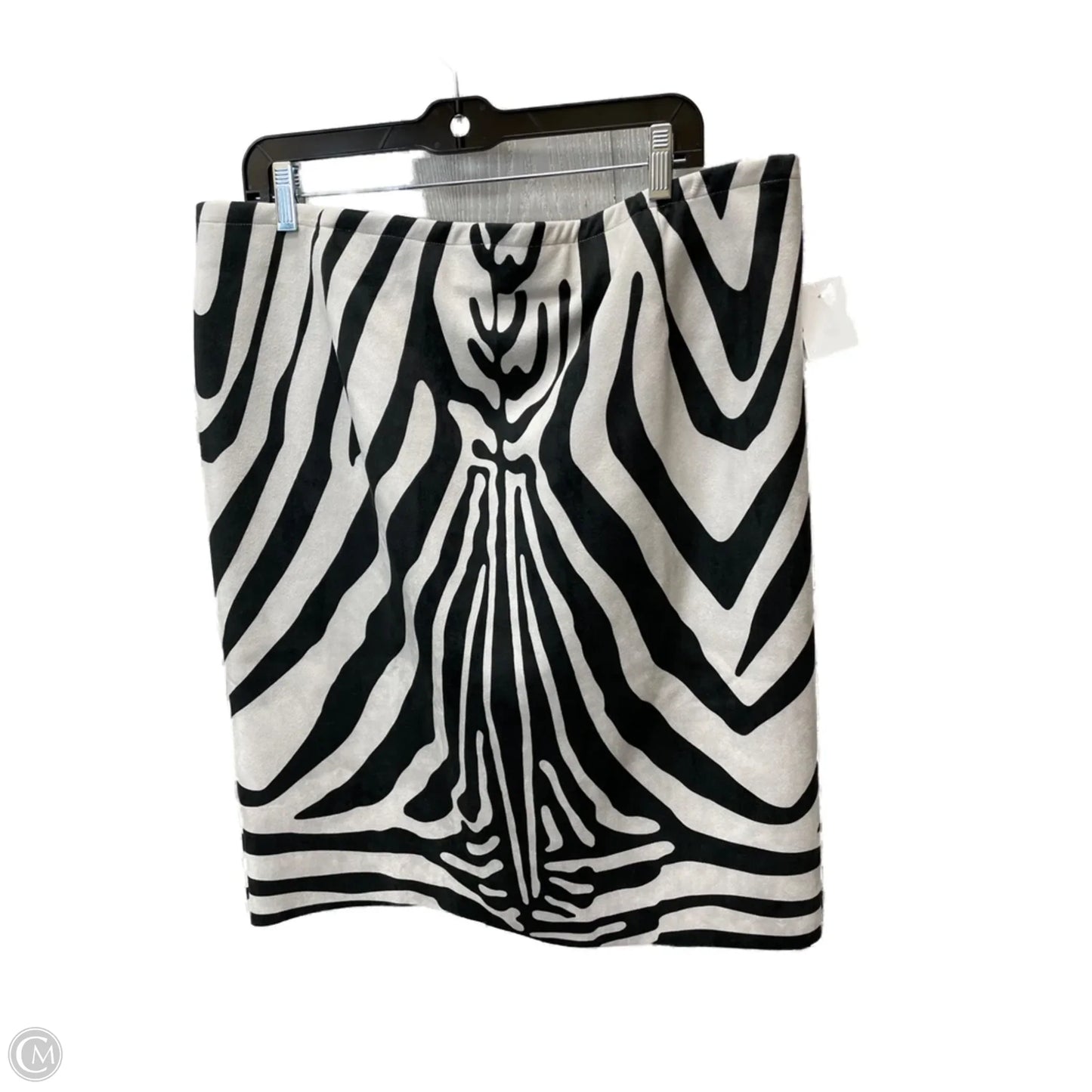 Skirt Mini & Short By vanessa williams -  In Zebra Print, Size: 18