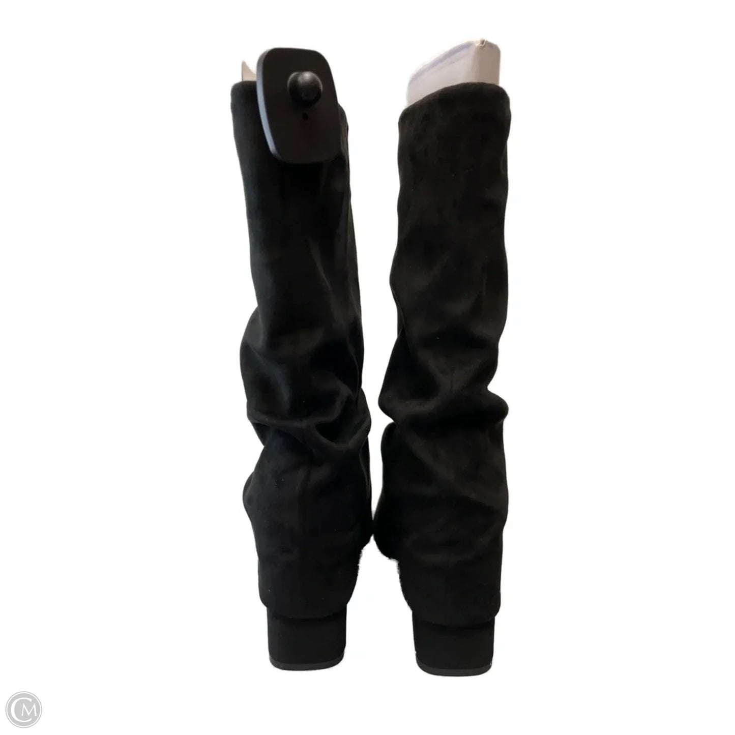 Boots Mid-calf Heels By Nine West In Black, Size: 6.5