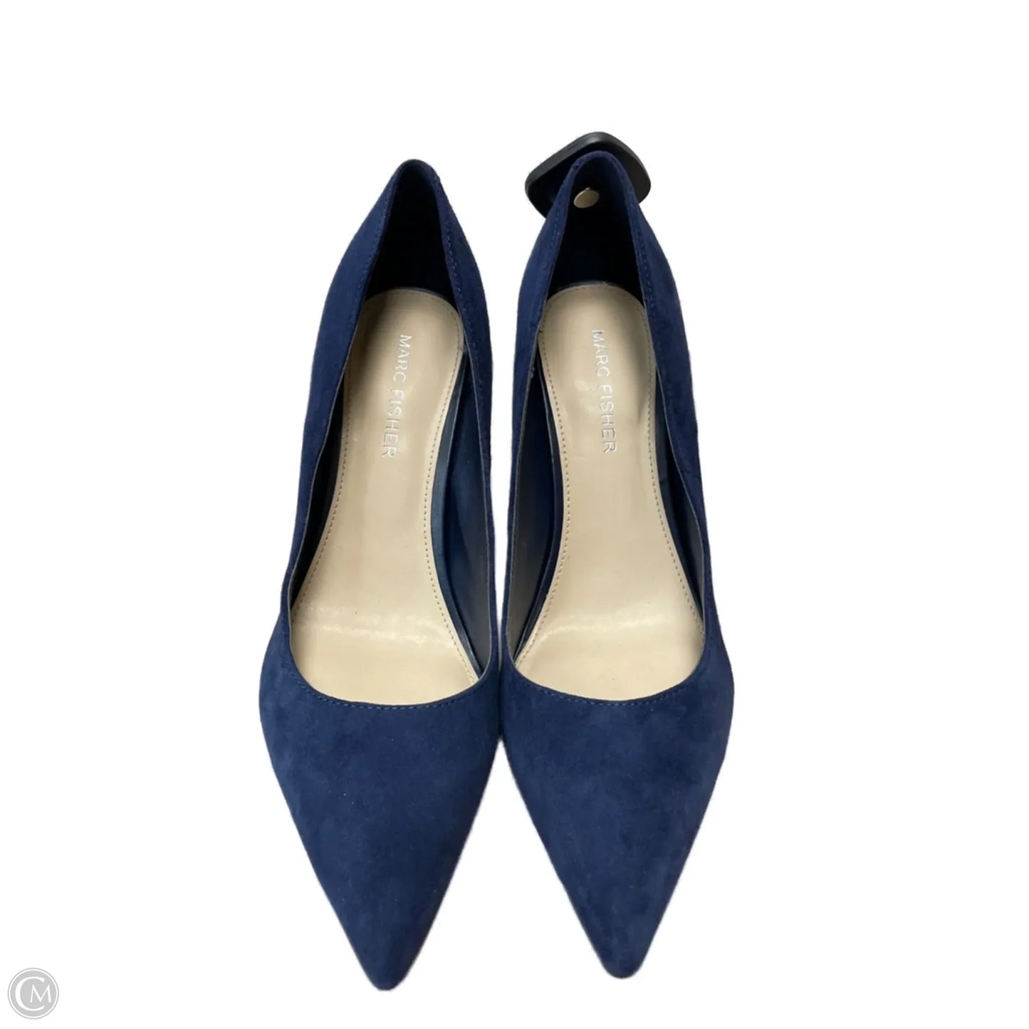 Shoes Heels Stiletto By Marc Fisher In Navy, Size: 7.5