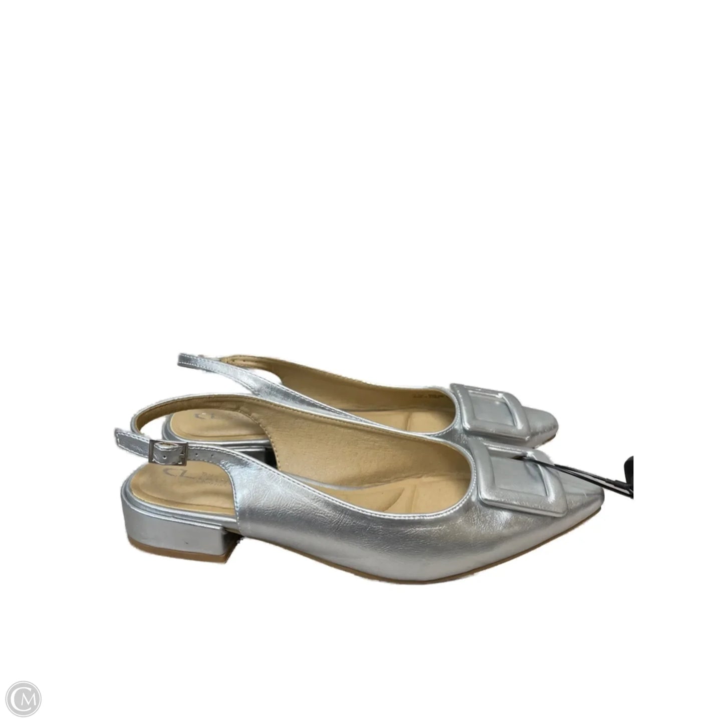 Shoes Flats By Cl By Chinese Laundry In Silver, Size: 8