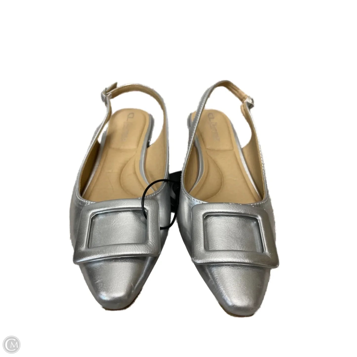 Shoes Flats By Cl By Chinese Laundry In Silver, Size: 8