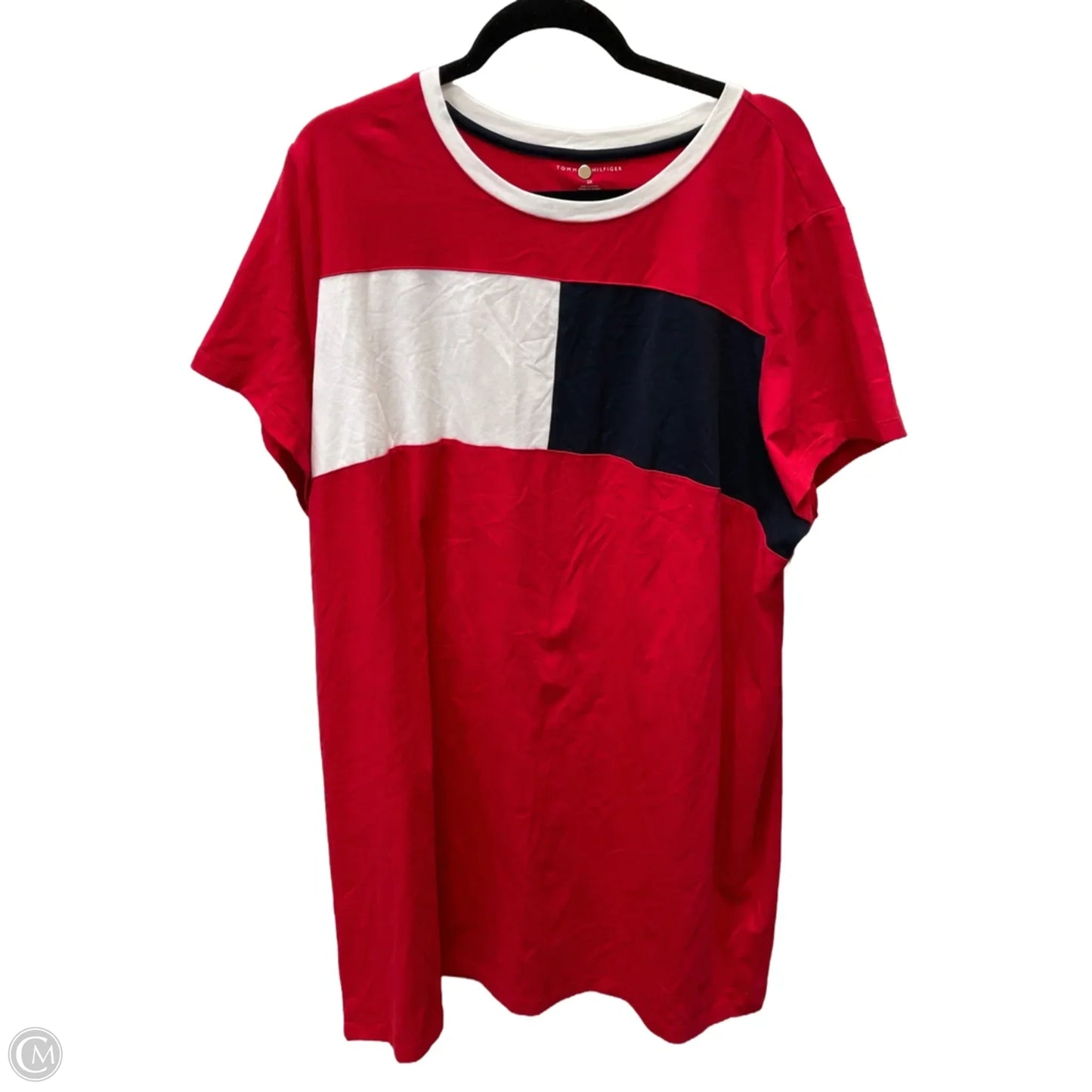 Dress Casual Short By Tommy Hilfiger In Red, Size: 2x