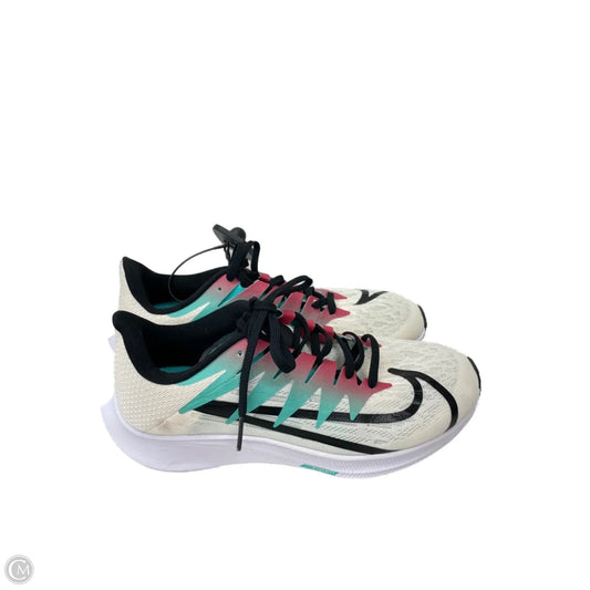Shoes Athletic By Nike In Cream & Green, Size: 7