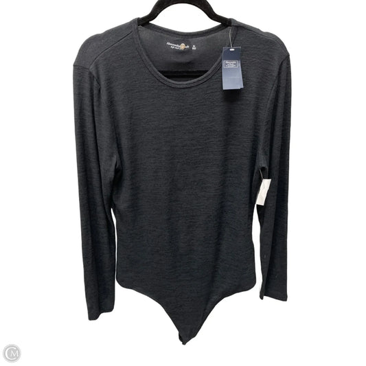 Bodysuit By Abercrombie And Fitch In Grey, Size: Xl