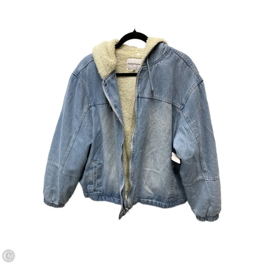 Jacket Denim By Clothes Mentor In Blue Denim, Size: 3x