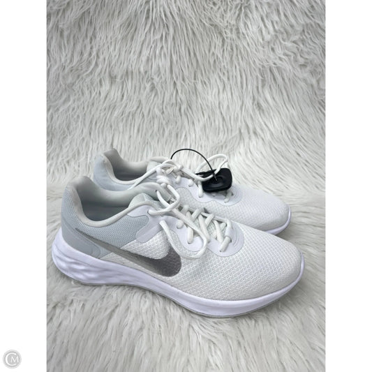 Shoes Athletic By Nike In White, Size: 10.5