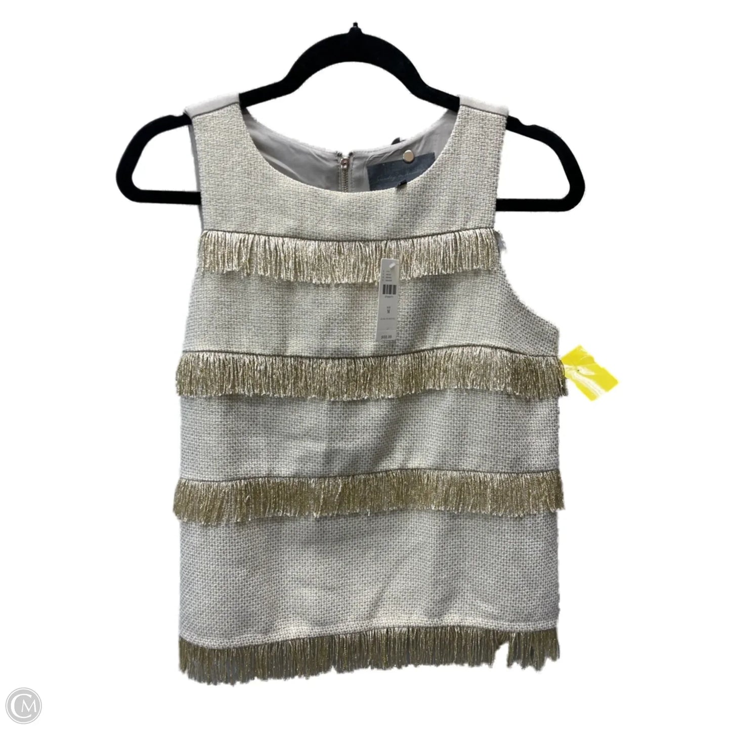 Top Sleeveless By Sunday In Brooklyn In Gold, Size: M