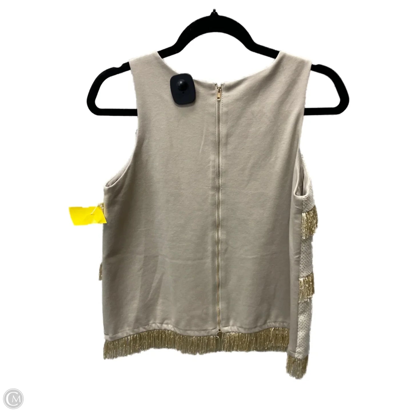 Top Sleeveless By Sunday In Brooklyn In Gold, Size: M
