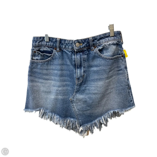 Skirt Mini & Short By We The Free In Blue Denim, Size: 6
