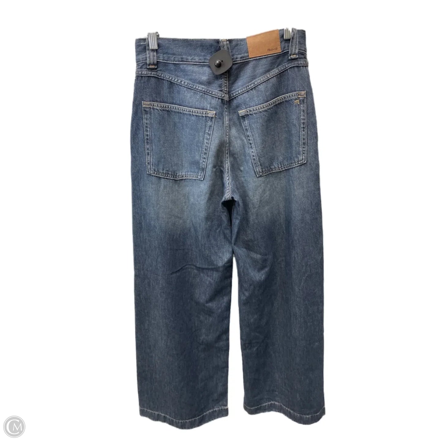 Jeans Wide Leg By Madewell In Blue Denim, Size: 2