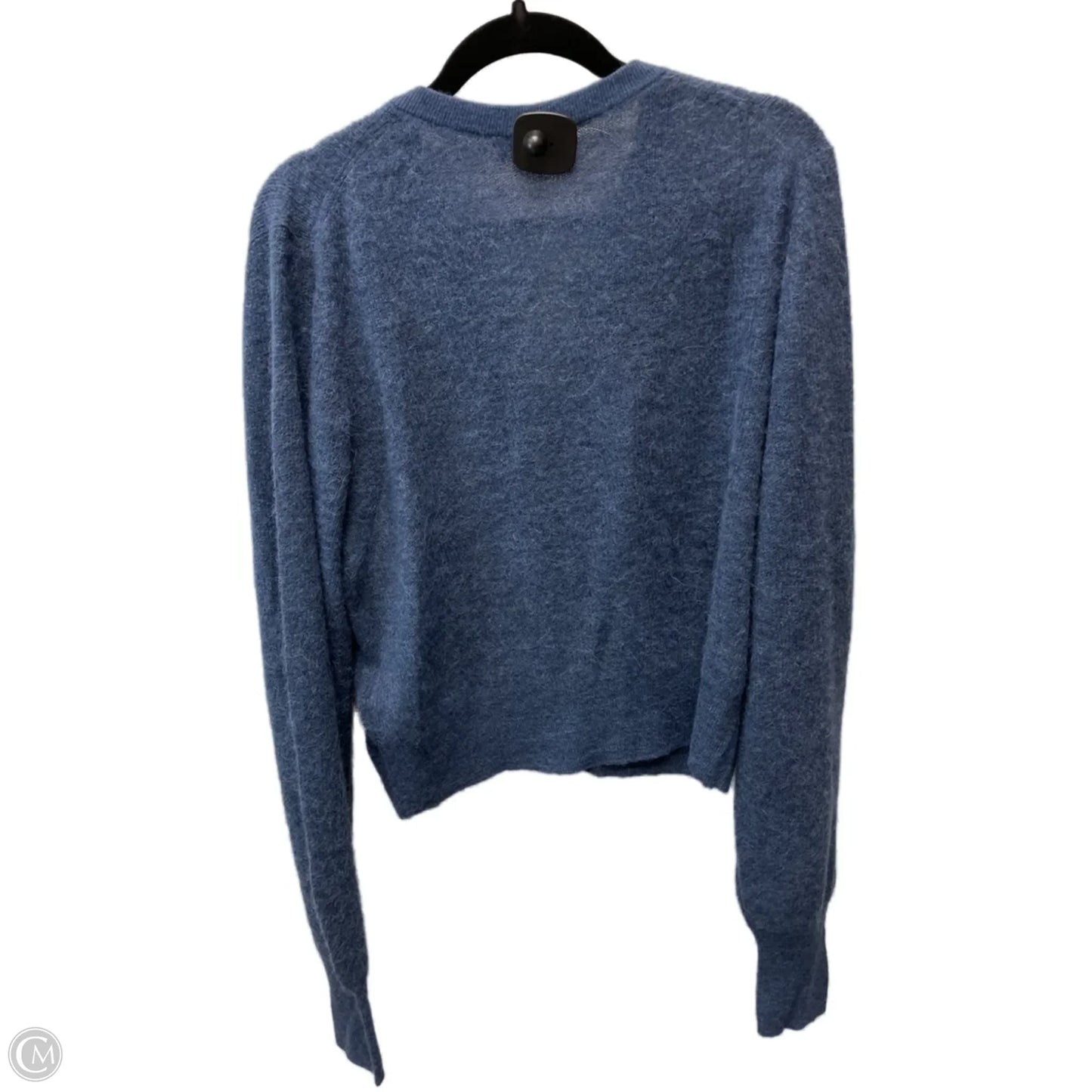 Sweater Cardigan By Madewell In Blue, Size: Xl