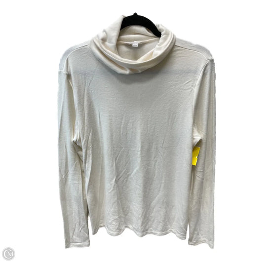 Sweater By Banana Republic In Cream, Size: L