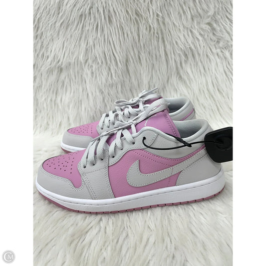 Shoes Sneakers By Nike In Grey & Pink, Size: 9