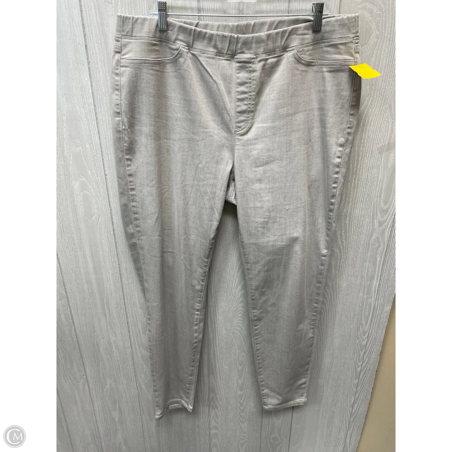 Pants Leggings By Eileen Fisher In Grey, Size: 16