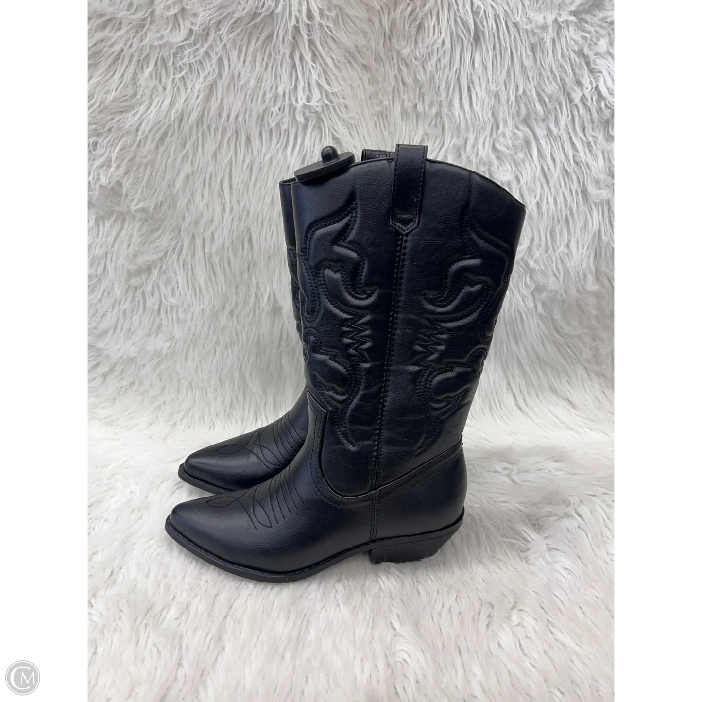 Boots Western By Clothes Mentor In Black, Size: 9
