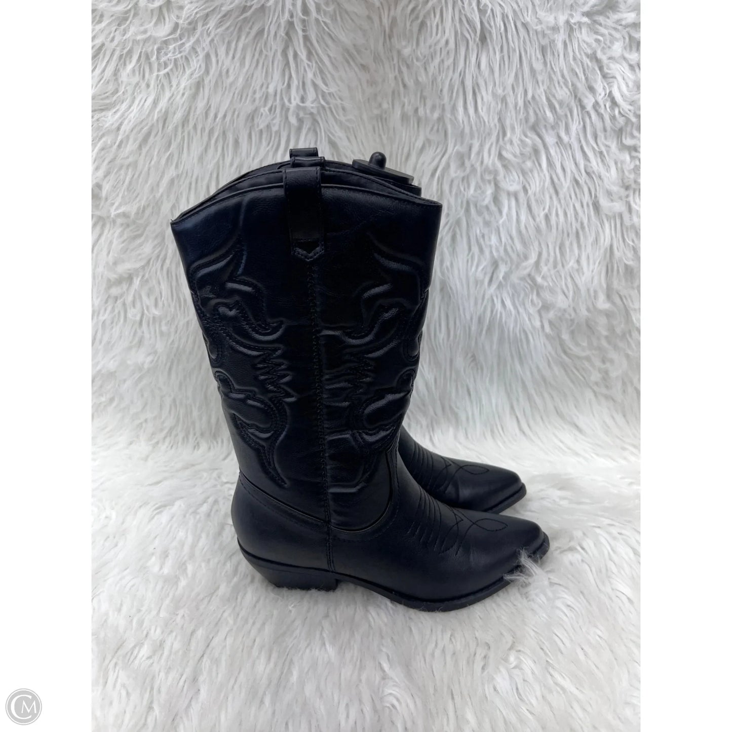 Boots Western By Clothes Mentor In Black, Size: 9