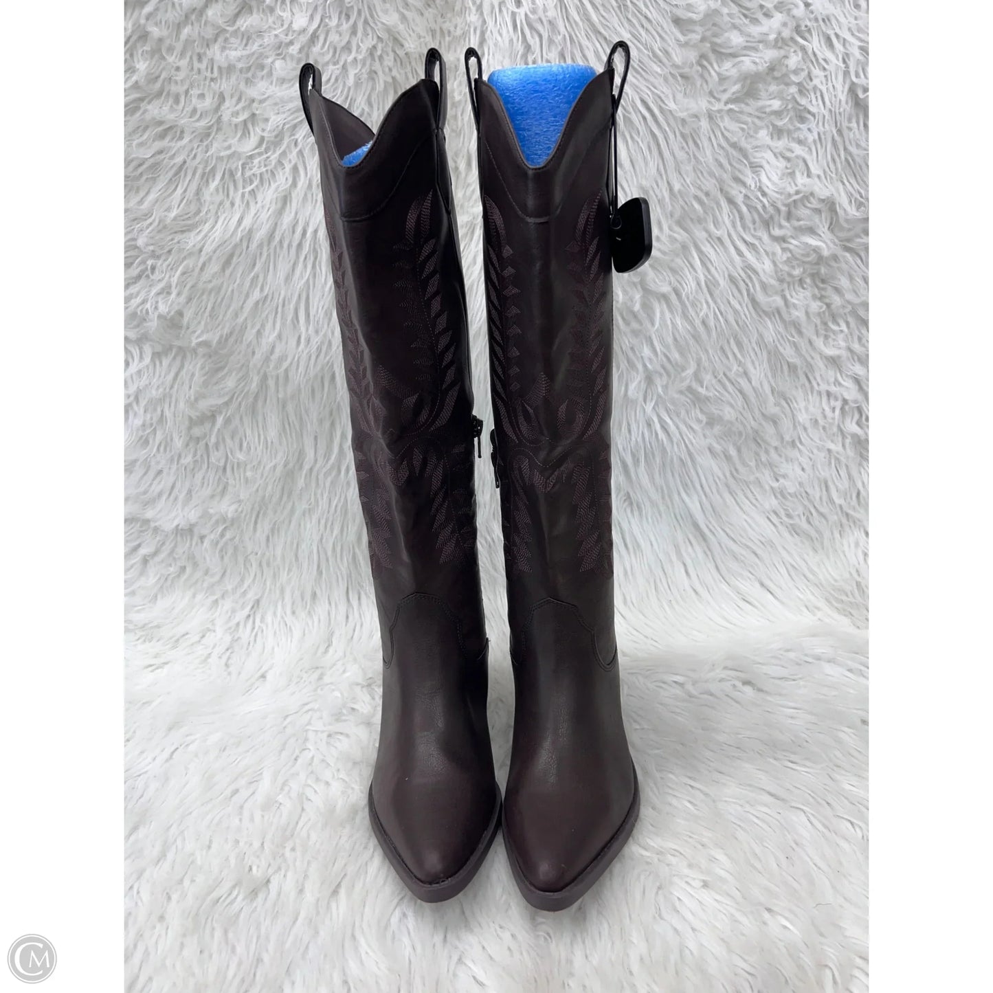 Boots Western By Clothes Mentor In Brown, Size: 8