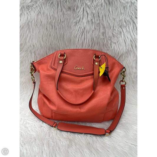 Handbag Designer By Coach, Size: Large