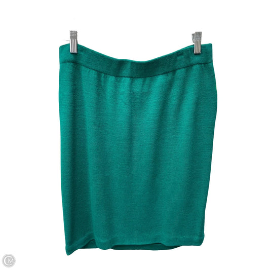 Skirt Luxury Designer By St John Collection In Green, Size: 14