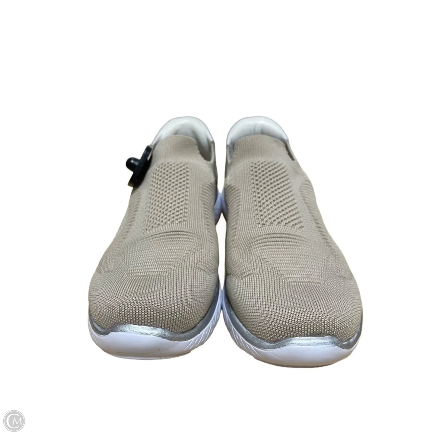 Shoes Sneakers By Riekers In Tan & White, Size: 9.5