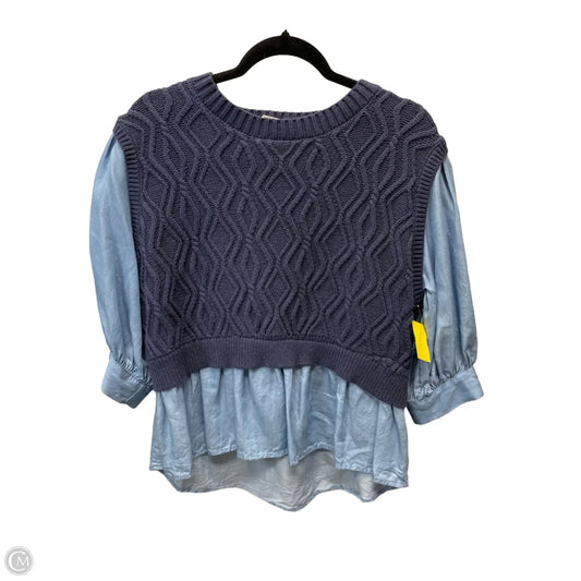 Sweater By Entro In Blue, Size: S