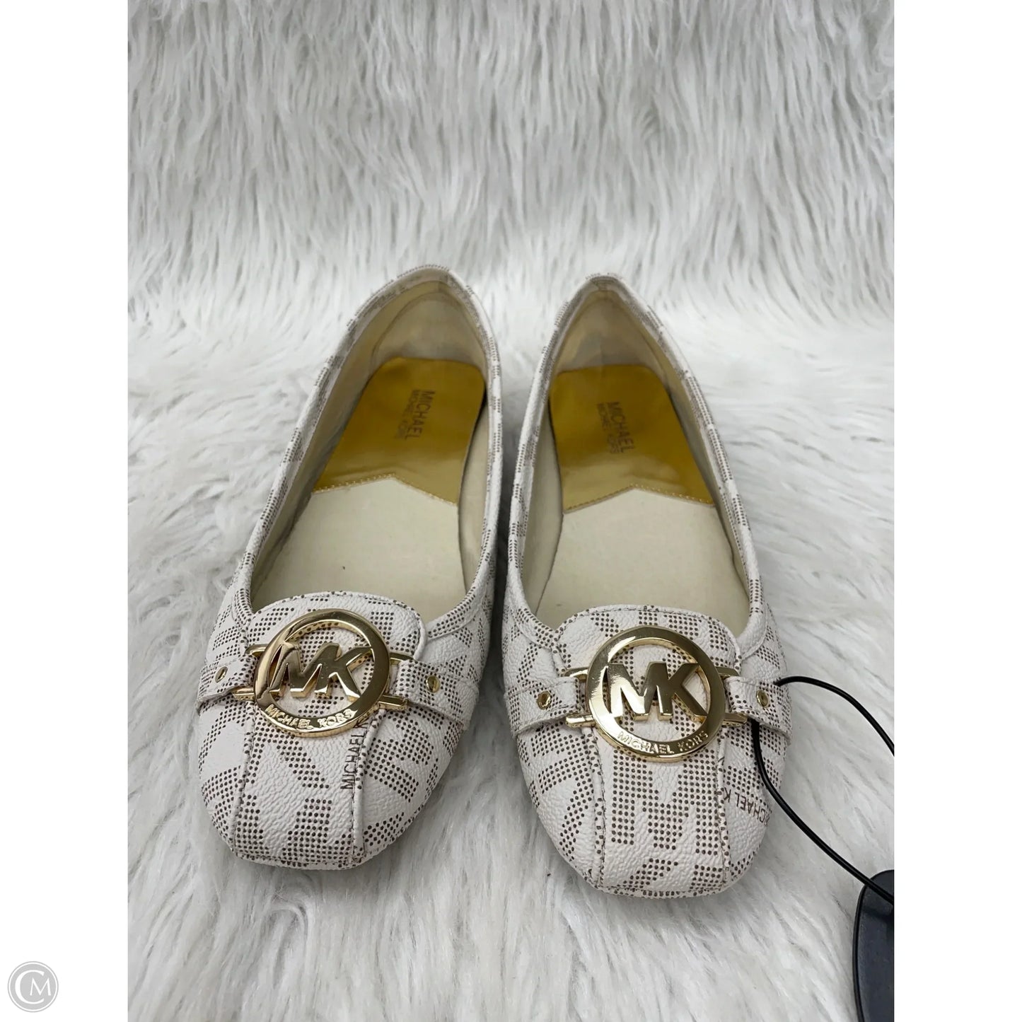 Shoes Designer By Michael Kors In White, Size: 9.5