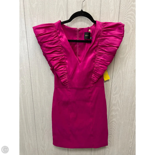 Dress Party Short By Do + Be In Pink, Size: M