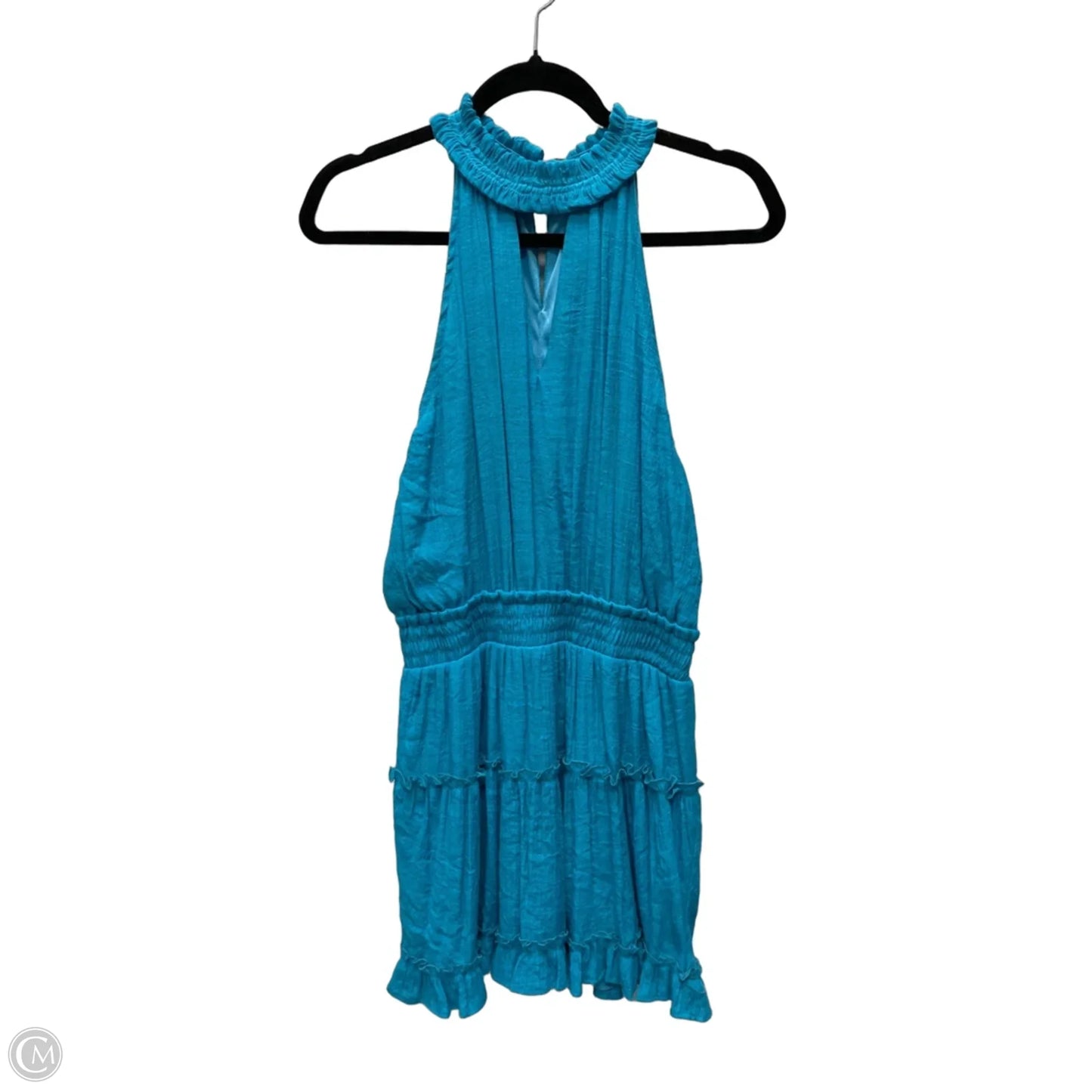 Dress Casual Short By Glam In Blue, Size: M