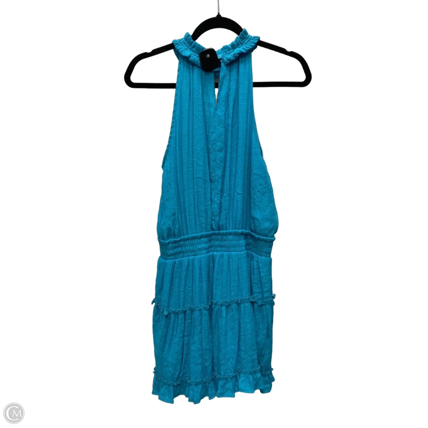 Dress Casual Short By Glam In Blue, Size: M