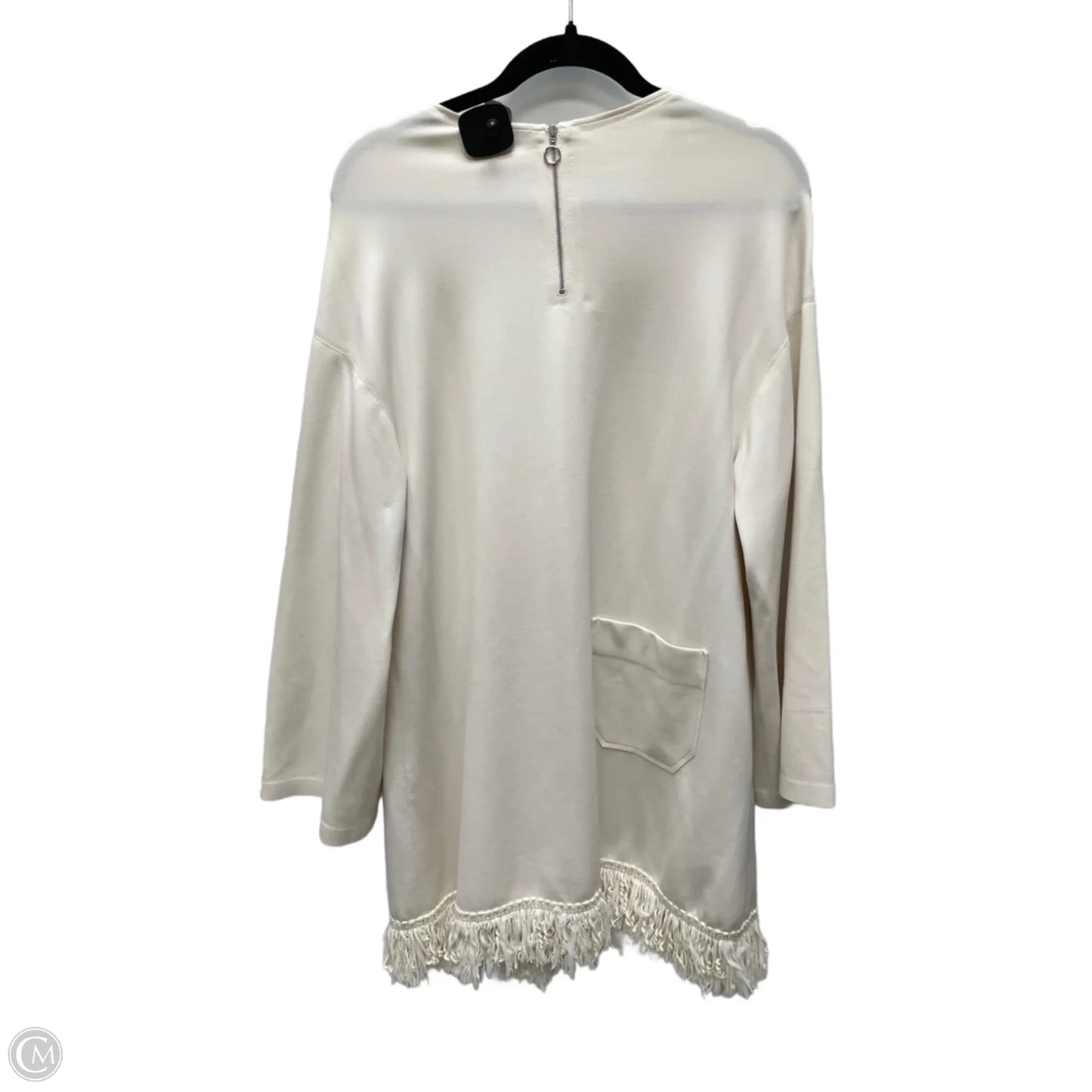 Dress Work By Cma In Cream, Size: Xs