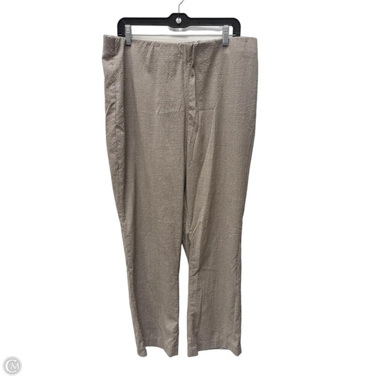 Pants Cropped By Clothes Mentor In Tan, Size: 16