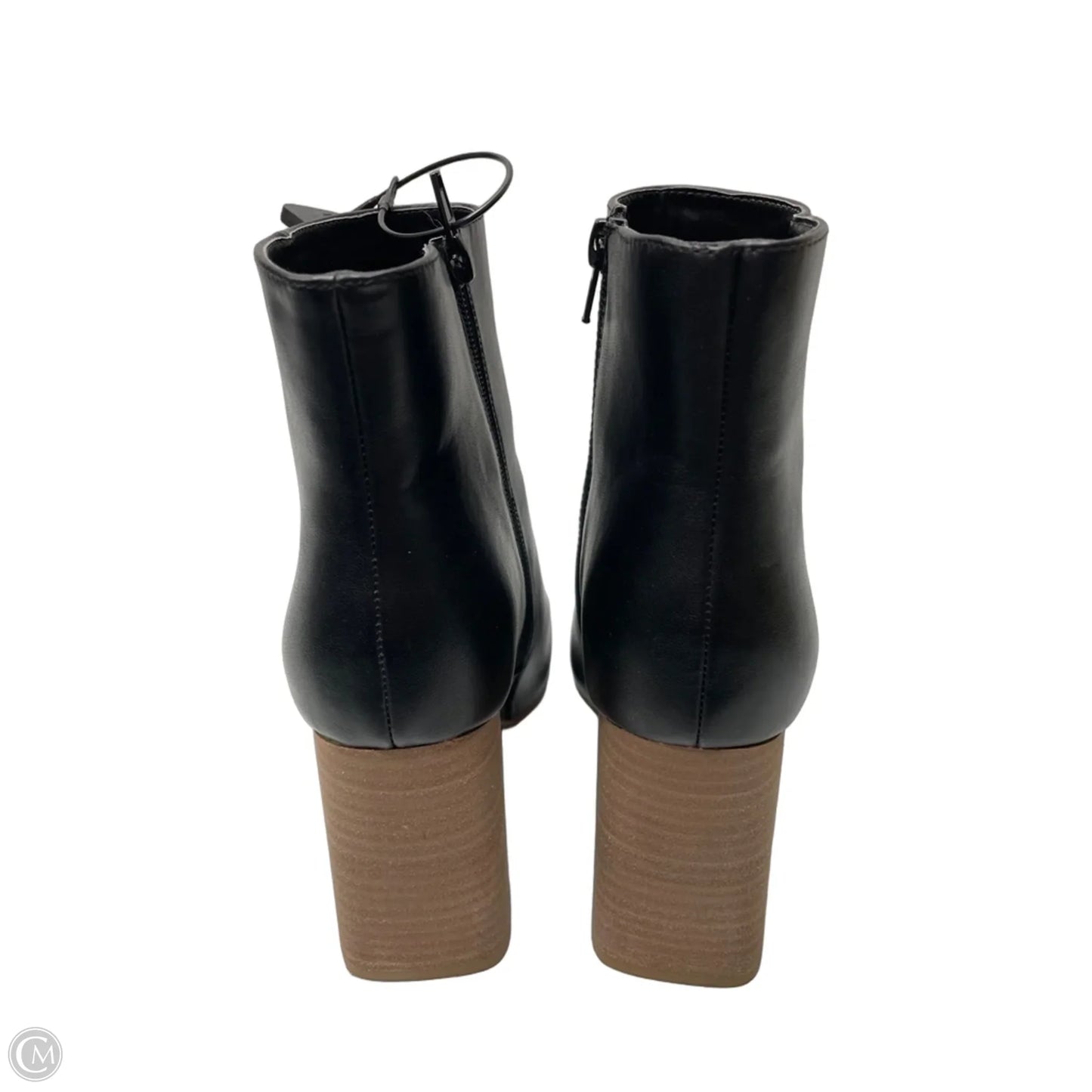 Boots Ankle Heels By Shu Shop In Black, Size: 9