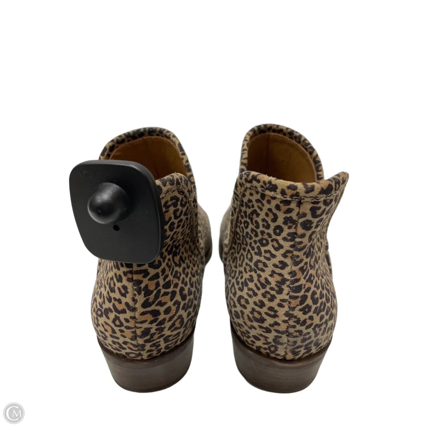 Boots Ankle Flats By Lucky Brand In Animal Print, Size: 8
