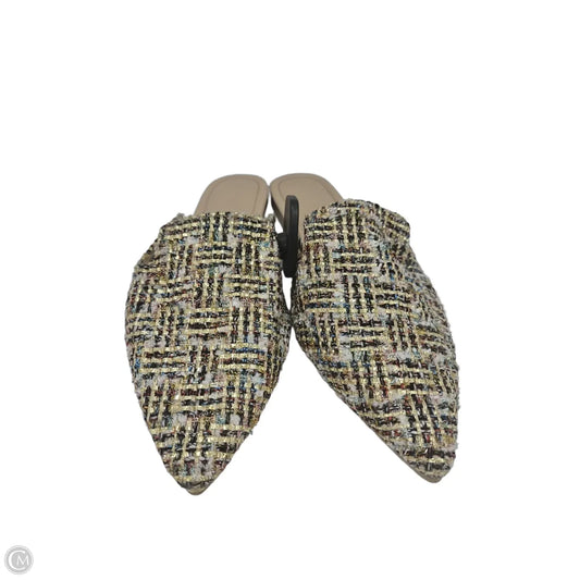 Shoes Flats By Clothes Mentor In Multi-colored, Size: 9