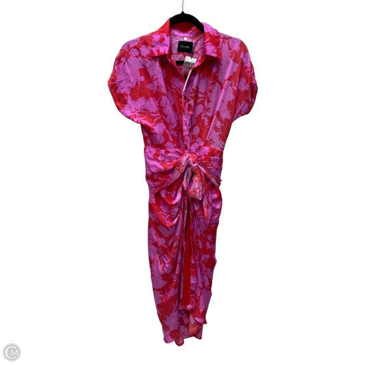 Dress Casual Short By Do + Be In Purple & Red, Size: S