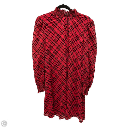 Dress Casual Short By Tommy Hilfiger In Black & Red, Size: M