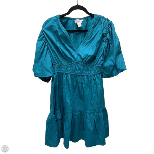 Dress Casual Short By Japna In Teal, Size: L