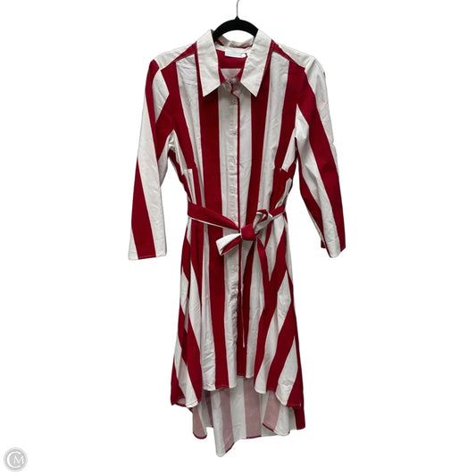 Dress Casual Short By New York And Co In Striped Pattern, Size: M