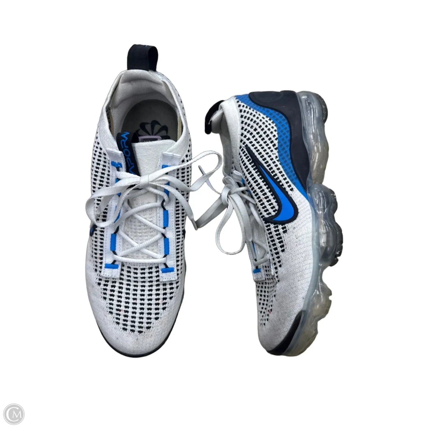 Shoes Sneakers By Nike In Blue & White, Size: 8.5