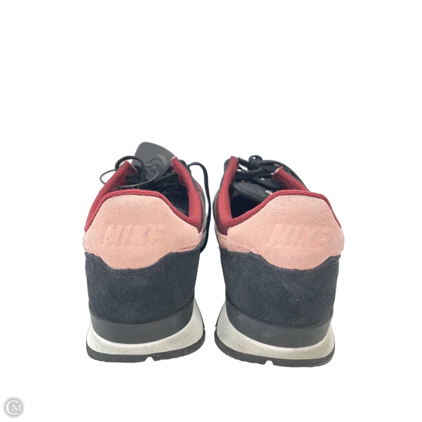 Shoes Sneakers By Nike In Black & Red, Size: 9